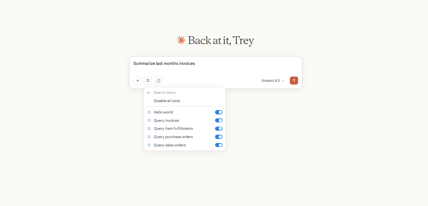 Plug into your favorite AI tools